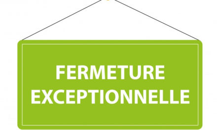 Mardi 10 janvier à 17h : Fermeture exceptionnelle