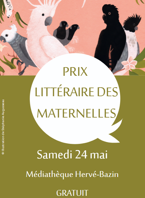 SAMEDI 24 MAI : MATINEE FESTIVE PRIX LITTERAIRE DES MATERNELLES