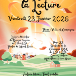 Vendredi 23 janvier : Nuit de la lecture !
