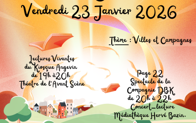Vendredi 23 janvier : Nuit de la lecture !