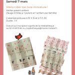 Samedi 7 mars – atelier créatif avec l&rsquo;autrice-illustratrice Andrée Prigent dans le cadre du Prix Littéraire des Maternelles