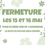 Fermeture de la médiathèque les 15 et 16 mai